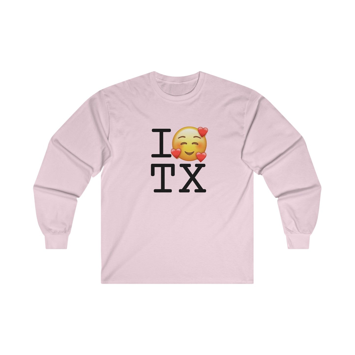 "I Adore Texas" Long Sleeve Shirt