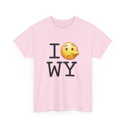 "I Lie about Wyoming" Tee