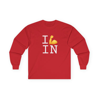 "I Flex in/on Indiana" Long Sleeve Shirt