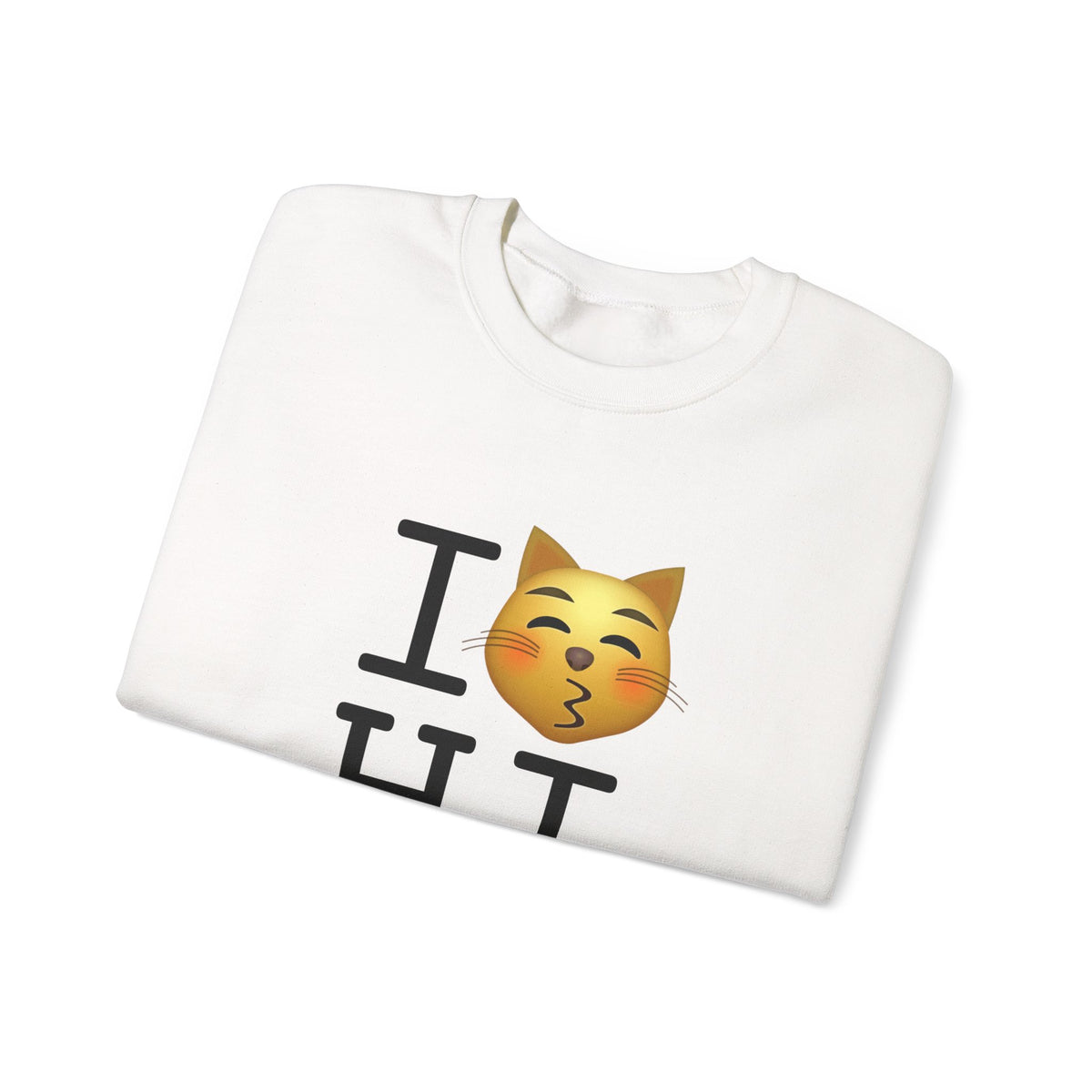 "I'm a Kissing Cat toward Hawaii" Sweatshirt