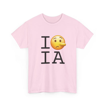 "I Lie about Iowa" Tee