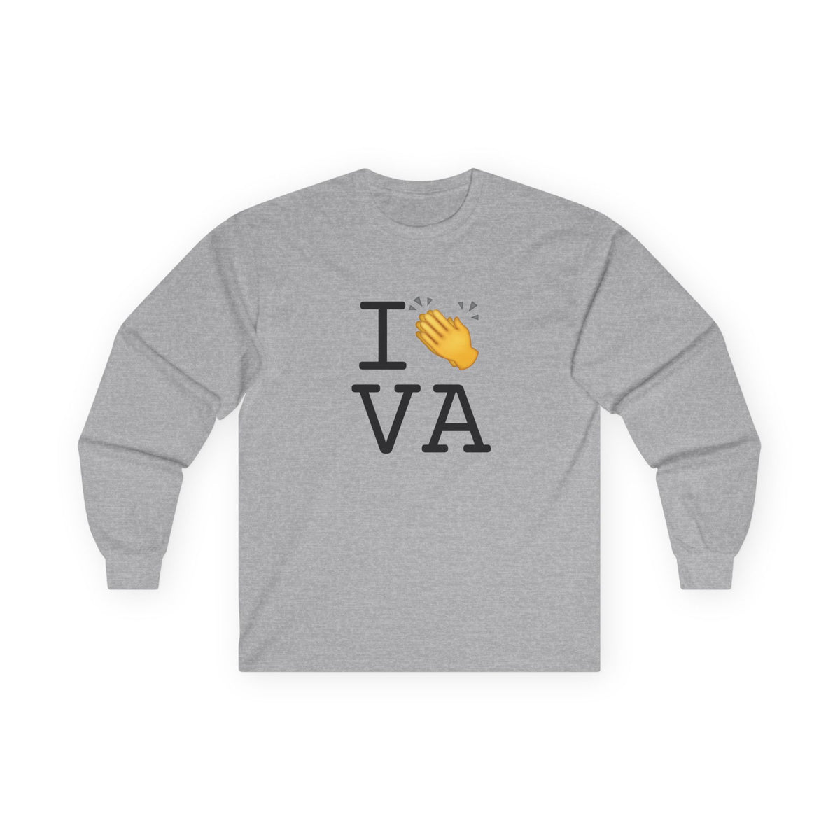 "I Applaud Virginia" Long Sleeve Shirt