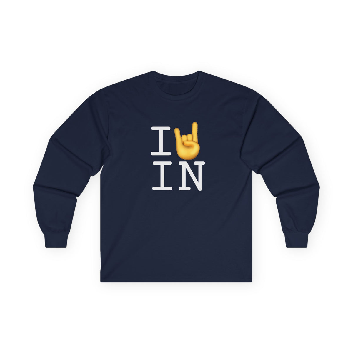"I Rock On with Indiana" Long Sleeve Shirt