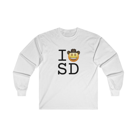 "I'm a Cowboy or Cowgirl in South Dakota" Long Sleeve Shirt