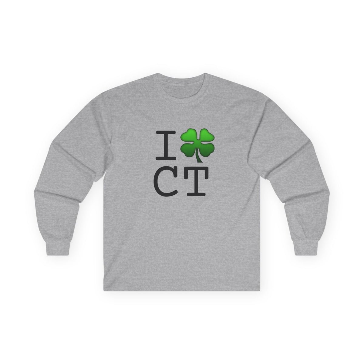 "I'm Lucky (Clover) in Connecticut" Long Sleeve Shirt
