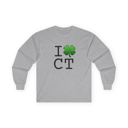 "I'm Lucky (Clover) in Connecticut" Long Sleeve Shirt