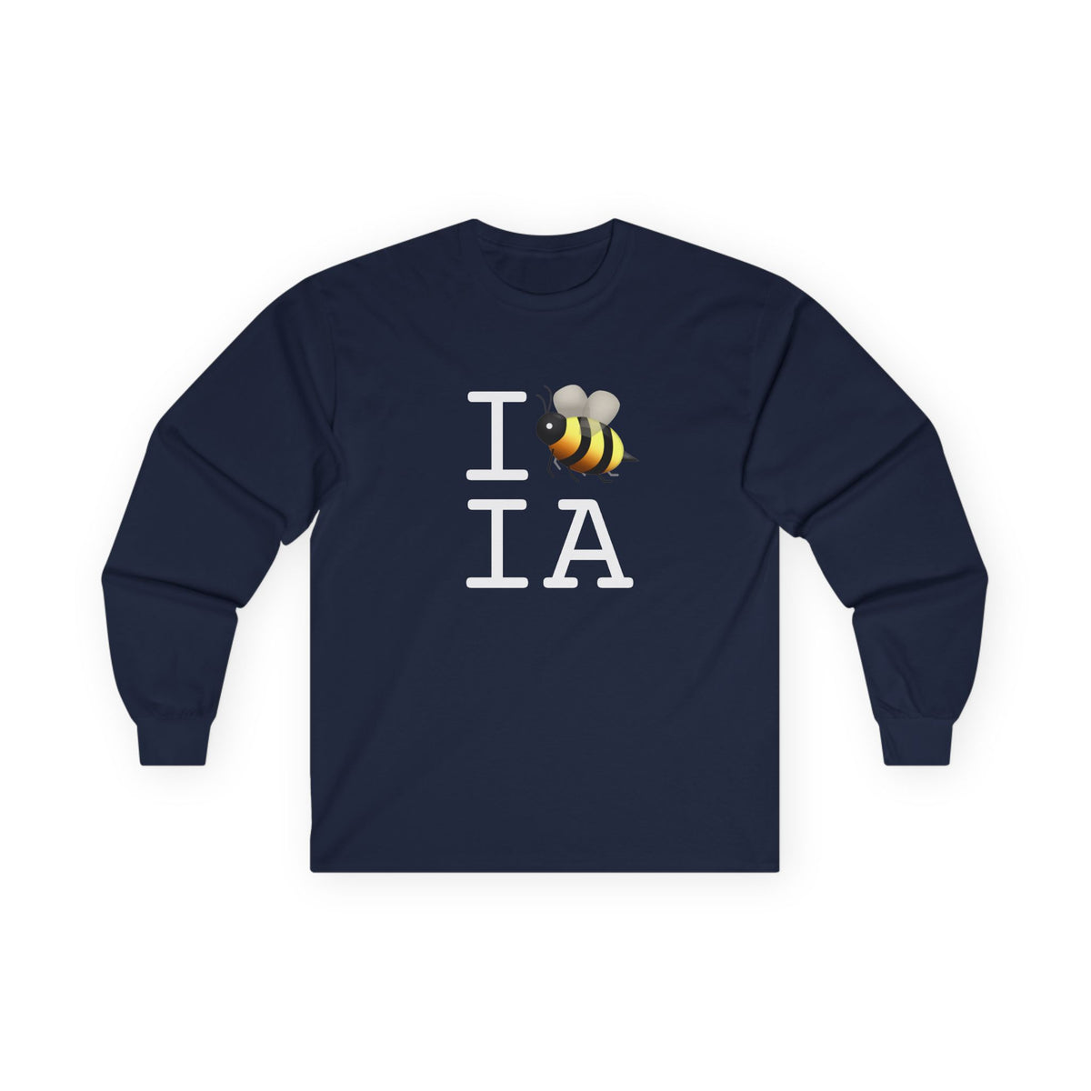 "I Bee in Iowa" Long Sleeve Shirt