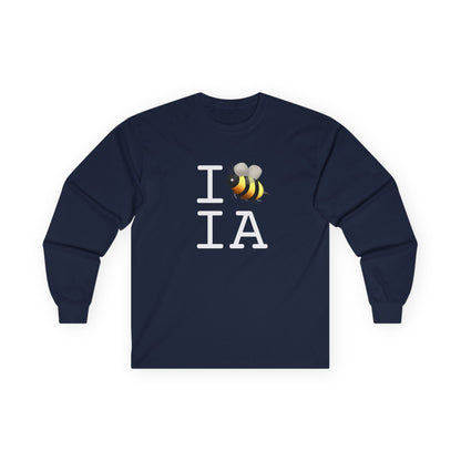 "I Bee in Iowa" Long Sleeve Shirt