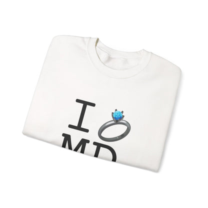"I'm Married to (Diamond Ring) Maryland" Sweatshirt