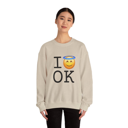 "I'm an Angel in Oklahoma" Sweatshirt