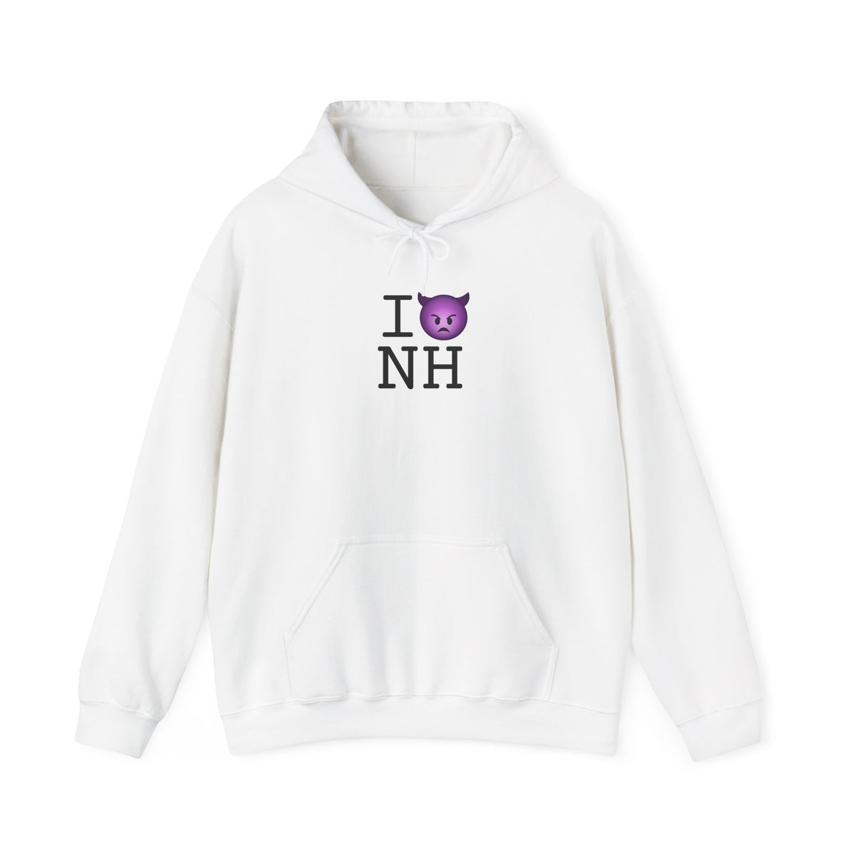 "I'm an Angry Devil about New Hampshire" Hoodie