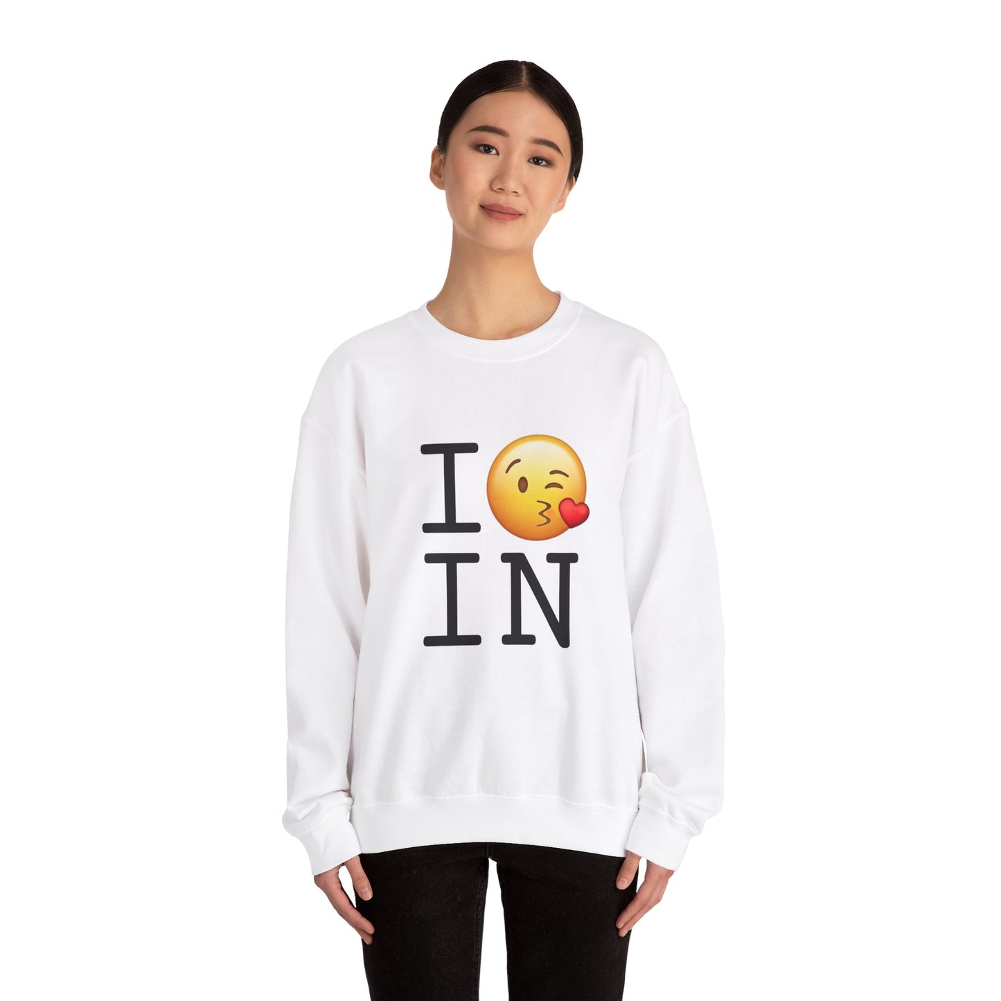 "I Blow a Kiss at Indiana" Sweatshirt