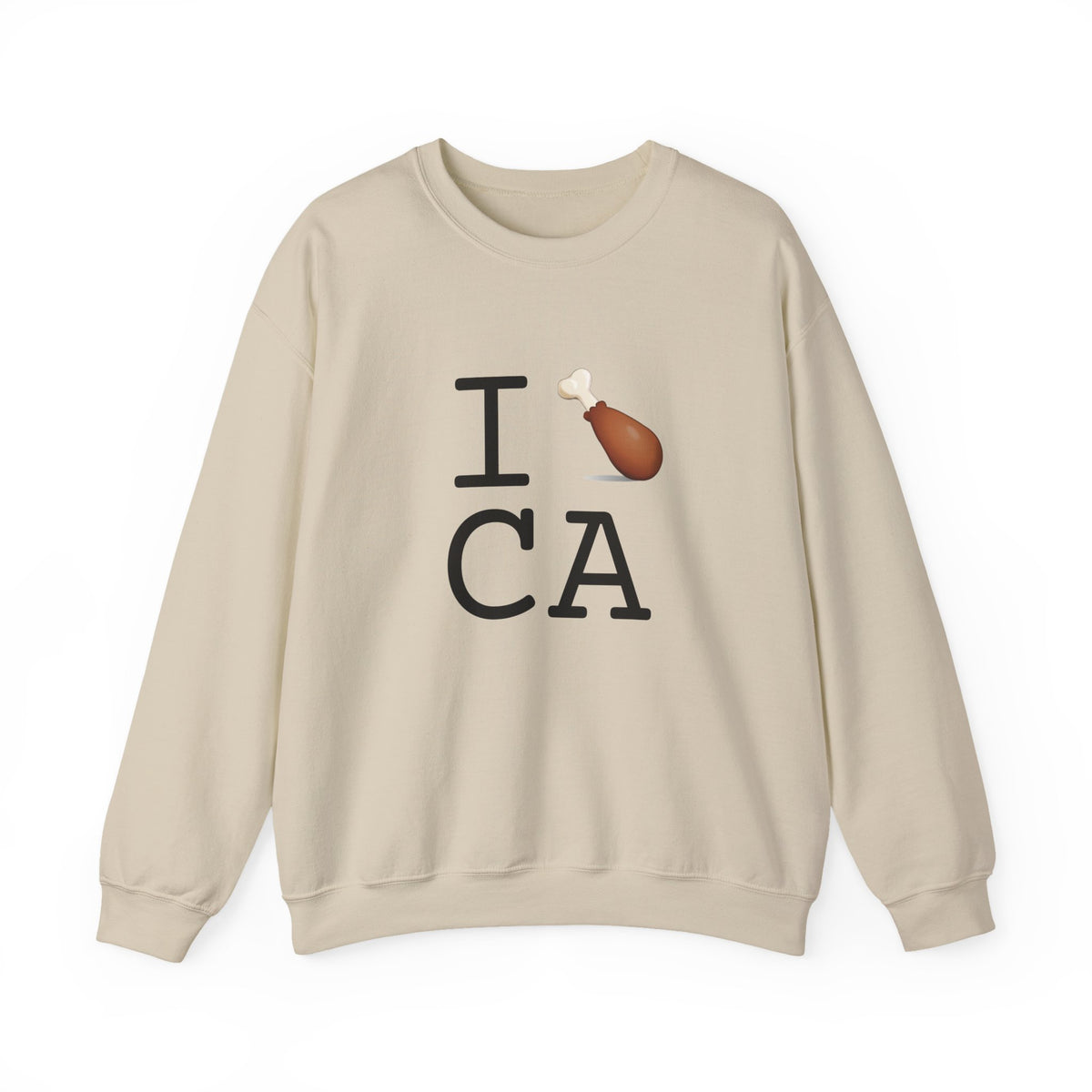 "I Chicken Drumstick California" Sweatshirt