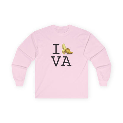 "I'm Bananas about Virginia" Long Sleeve Shirt