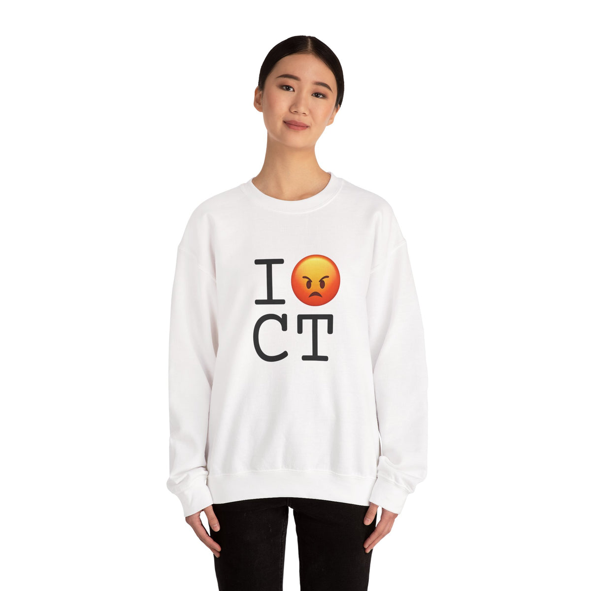 "I'm Angry about Connecticut" Sweatshirt