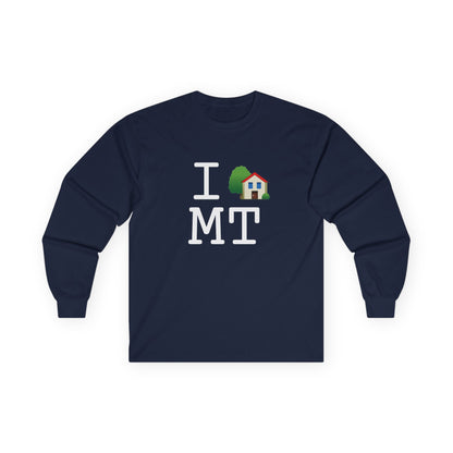 "I'm Home in Montana" Long Sleeve Shirt