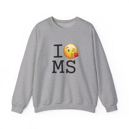 "I Blow a Kiss at Mississippi" Sweatshirt