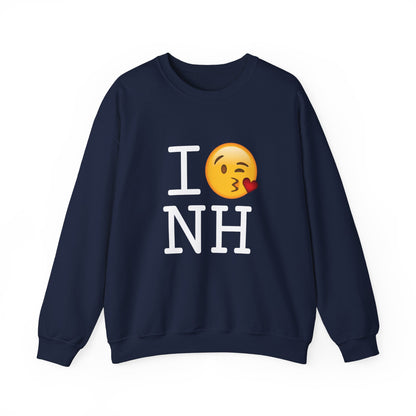 "I Blow a Kiss at New Hampshire" Sweatshirt