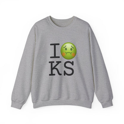 "I'm Nauseous about Kansas" Sweatshirt
