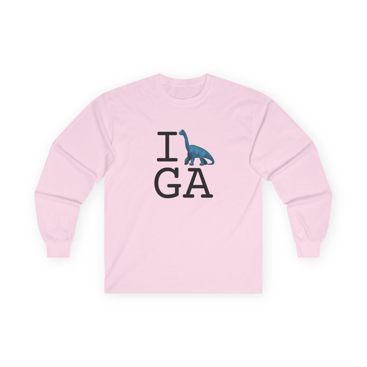 "I'm a Dinosaur in Georgia" Long Sleeve Shirt