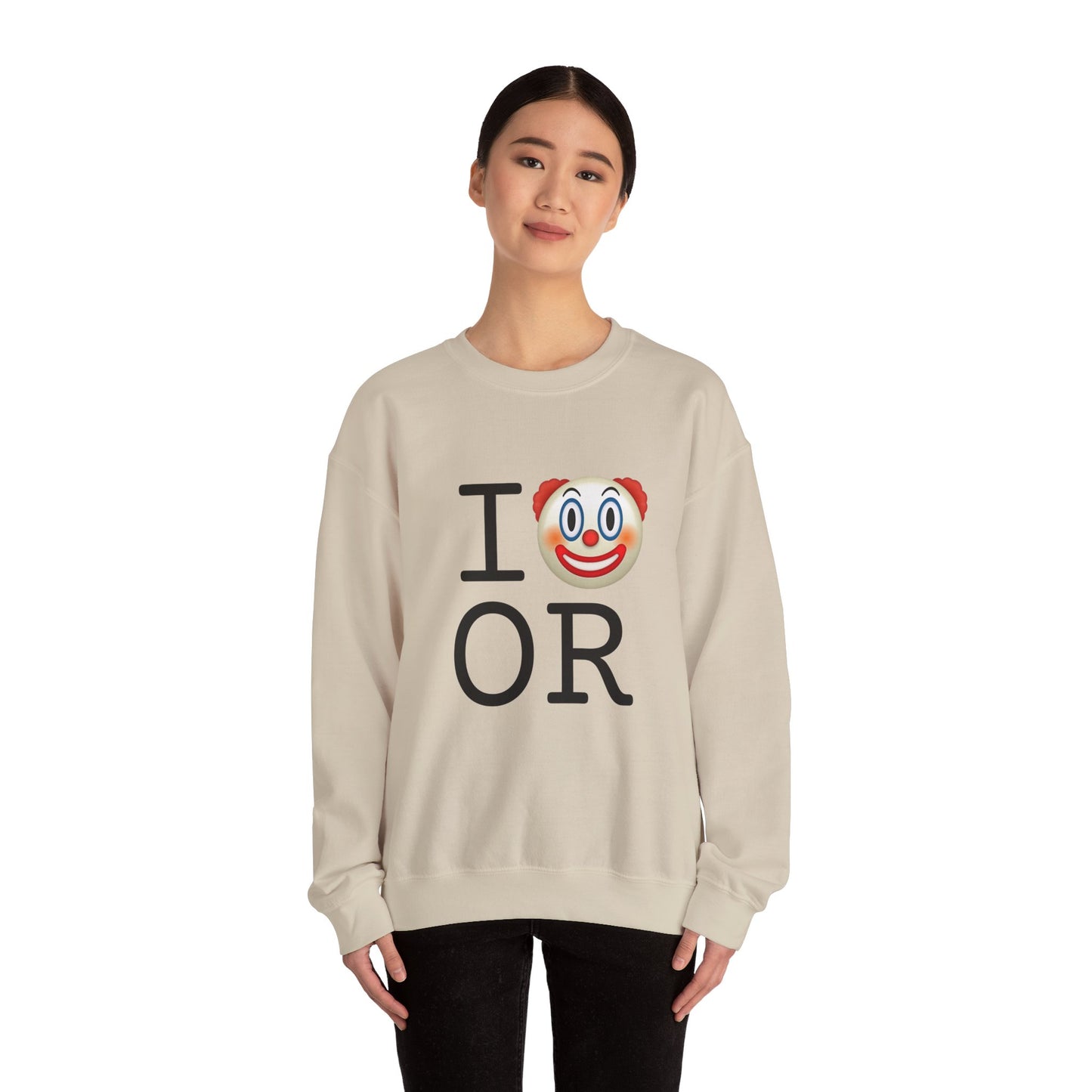 "I Clown on Oregon" Sweatshirt