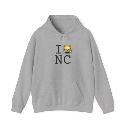 "I'm Laughing like a Cat at North Carolina" Hoodie