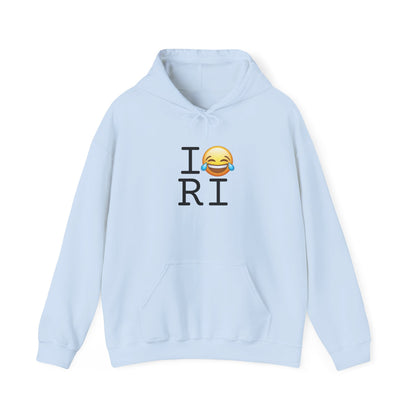 "I'm Laughing at Rhode Island" Hoodie