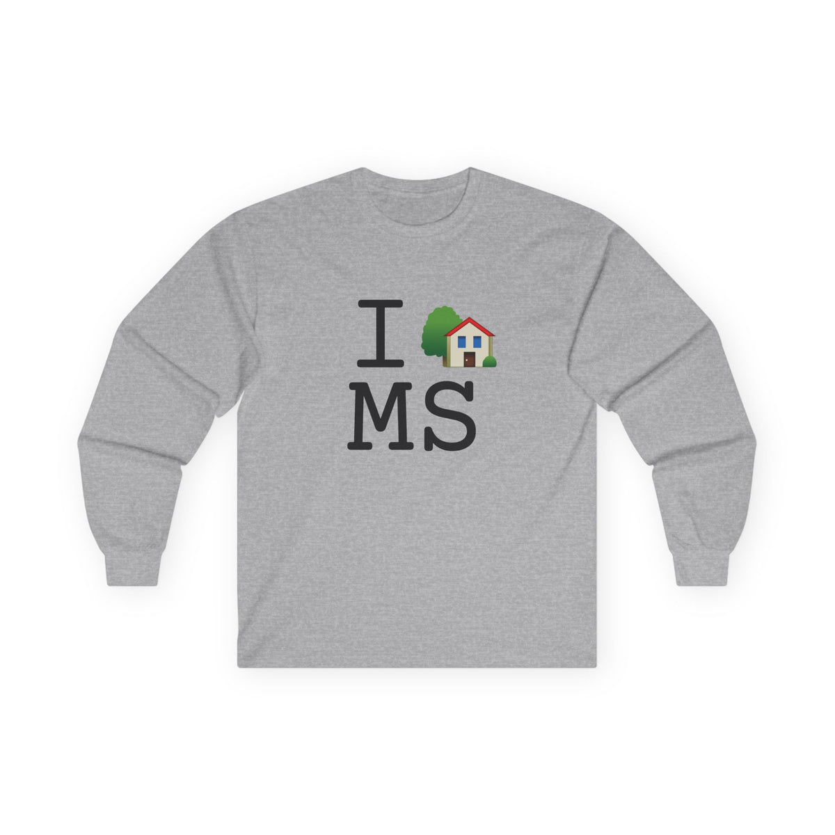 "I'm Home in Mississippi" Long Sleeve Shirt