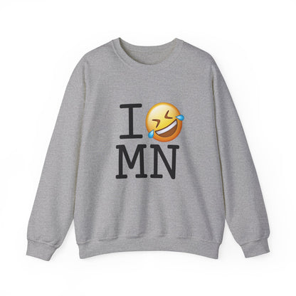 "I Laugh Hard (LMFAO) at Minnesota" Sweatshirt