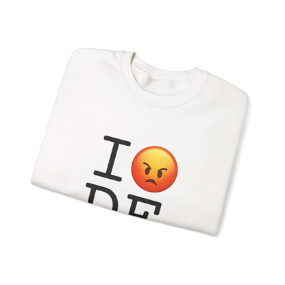 "I'm Angry about Delaware" Sweatshirt
