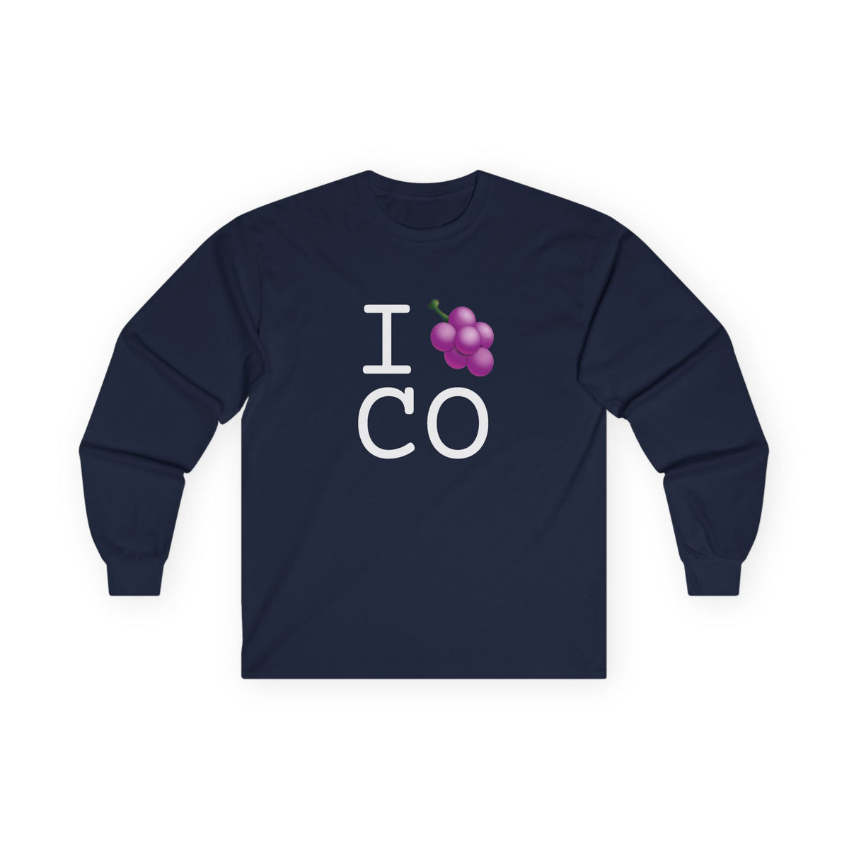 "I Grape Colorado" Long Sleeve Shirt