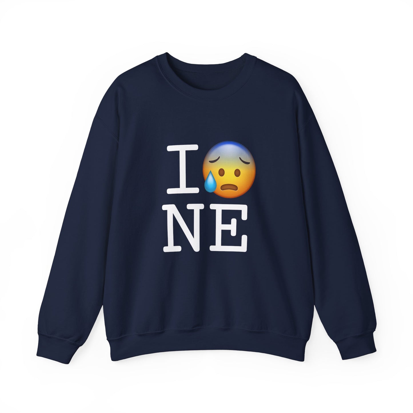 "I'm Anxiously Sweating in Nebraska" Sweatshirt