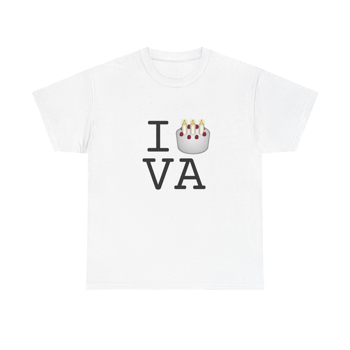 "I Birthday Cake Virginia" Tee