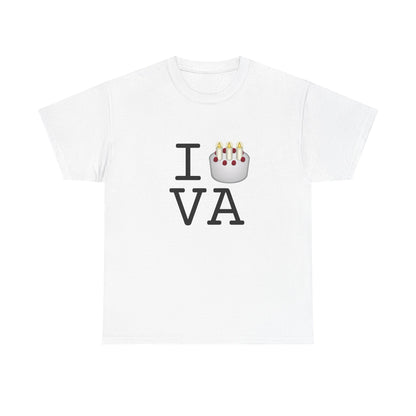 "I Birthday Cake Virginia" Tee