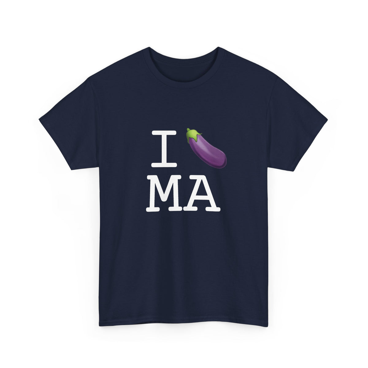 "I Eggplant Massachusetts" Tee