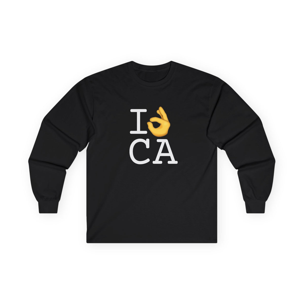 "I'm OK with California" Long Sleeve Shirt