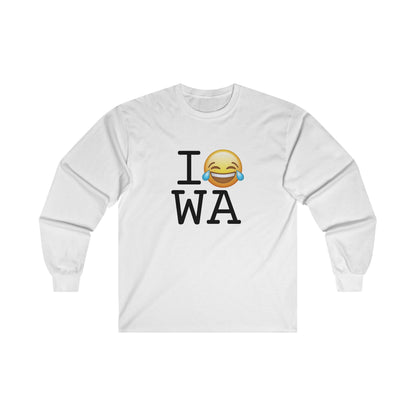 "I'm Laughing at Washington" Long Sleeve Shirt