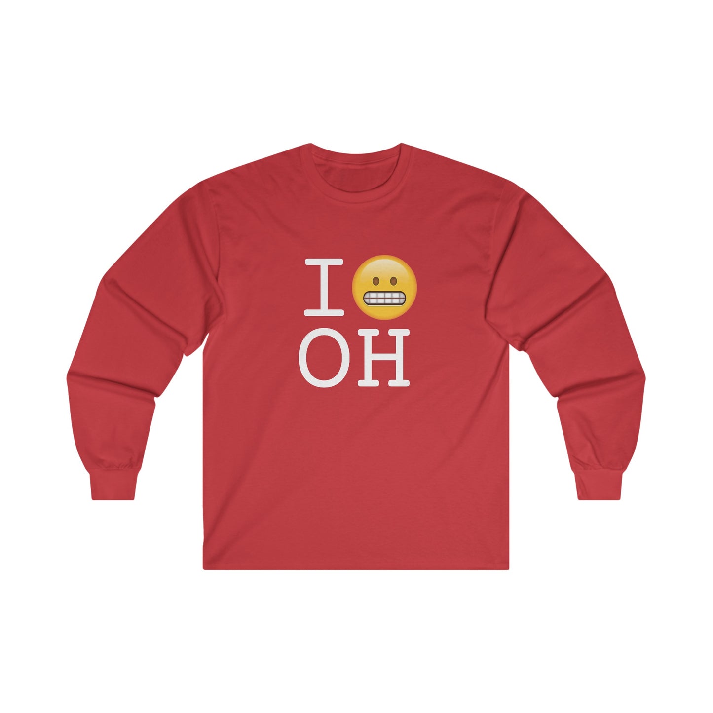 "I Grimace About Ohio" Long Sleeve Shirt