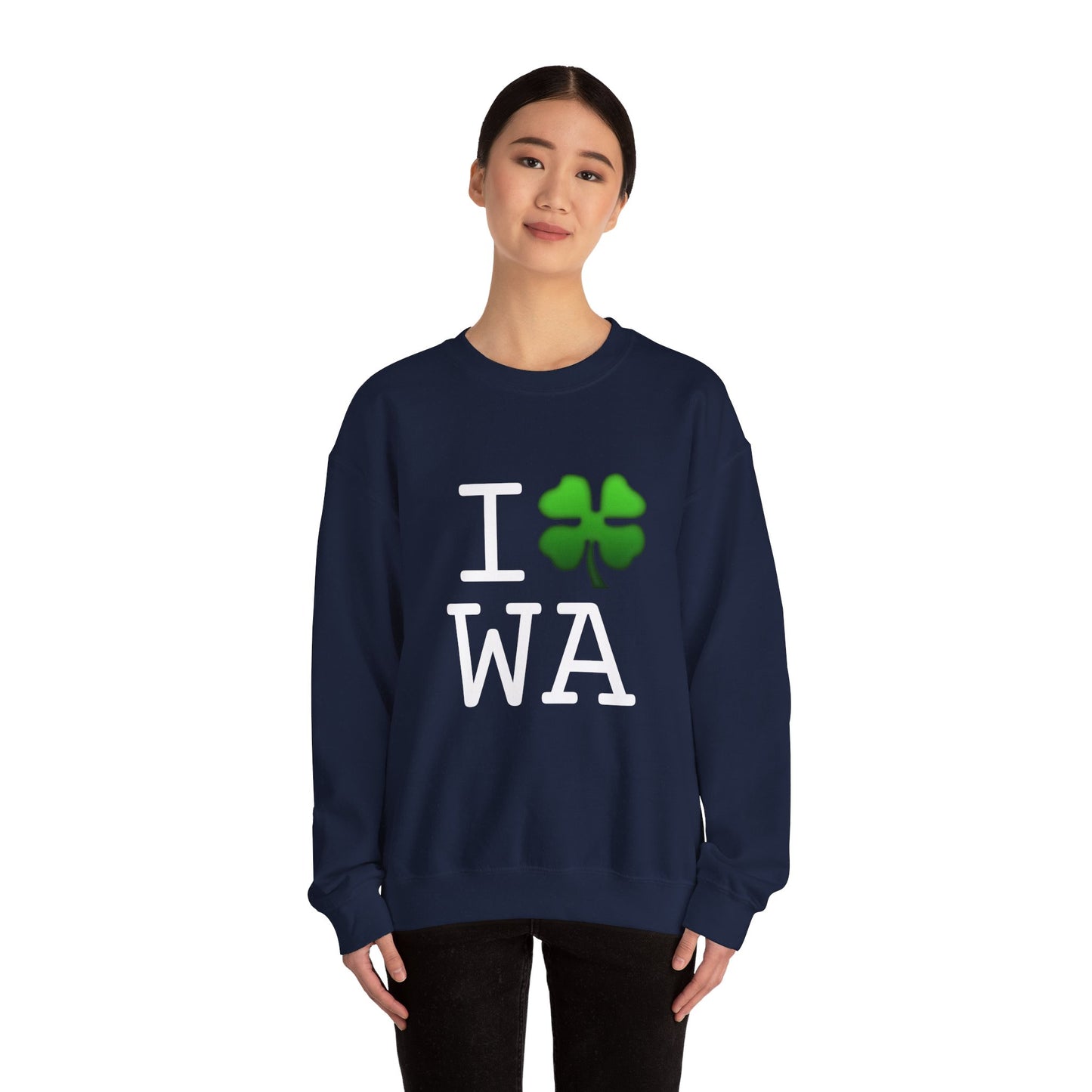 "I'm Lucky (Clover) in Washington" Sweatshirt