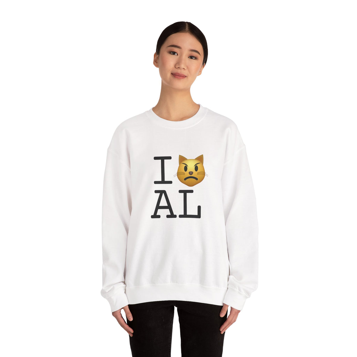 "I'm a Pouting Cat about Alabama" Sweatshirt
