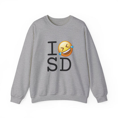 "I Laugh Hard (LMFAO) at South Dakota" Sweatshirt