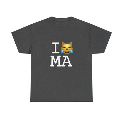 "I'm Laughing like a Cat at Massachusetts" Tee