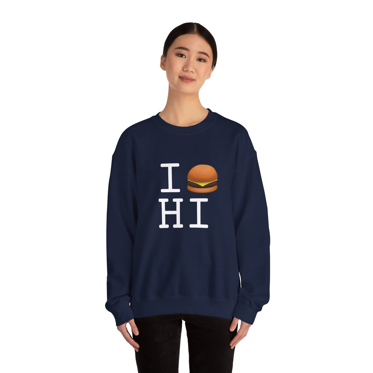 "I Cheeseburger Hawaii" Sweatshirt