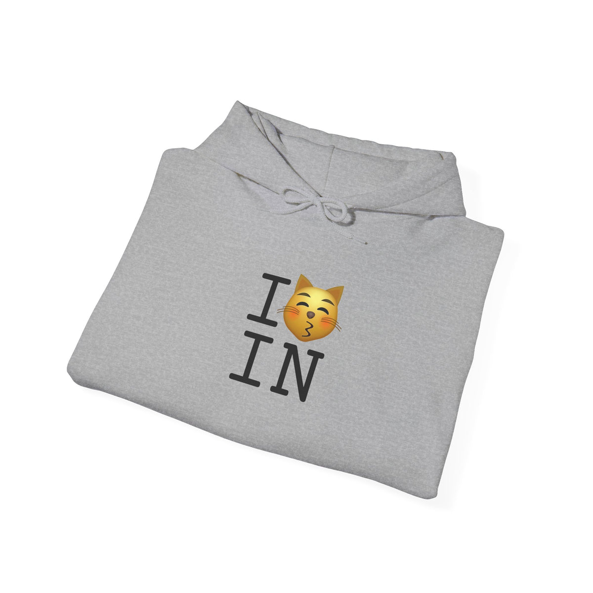 "I'm a Kissing Cat toward Indiana" Hoodie