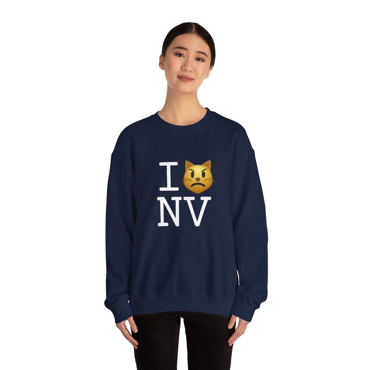 "I'm a Pouting Cat about Nevada" Sweatshirt