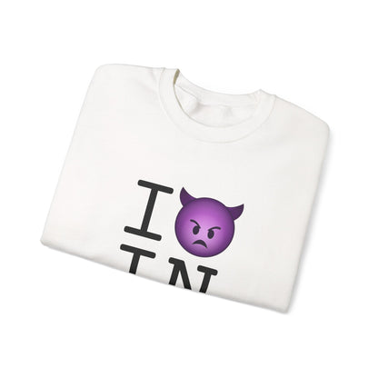 "I'm an Angry Devil about Indiana" Sweatshirt