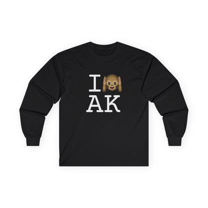 "I Don't Hear Alaska" Long Sleeve Shirt