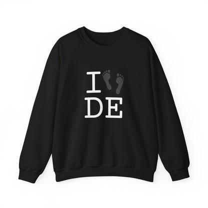 "I leave Footsteps in Delaware" Sweatshirt