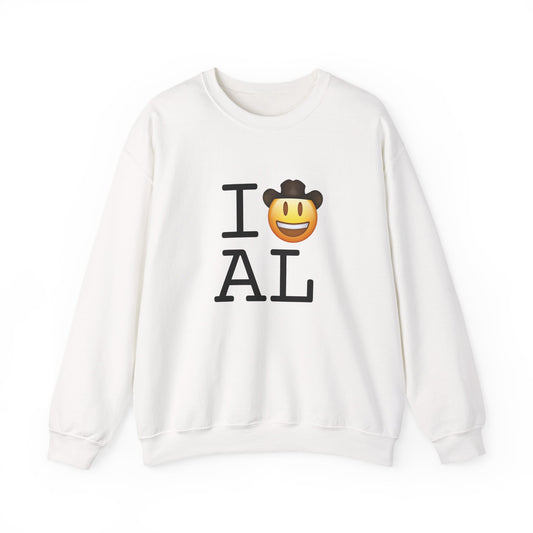 "I'm a Cowboy or Cowgirl in Alabama" Sweatshirt
