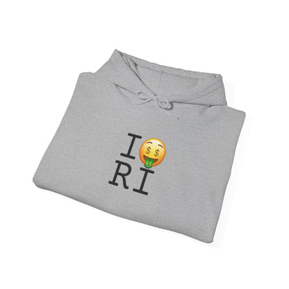"I Get Rich in Rhode Island" Hoodie